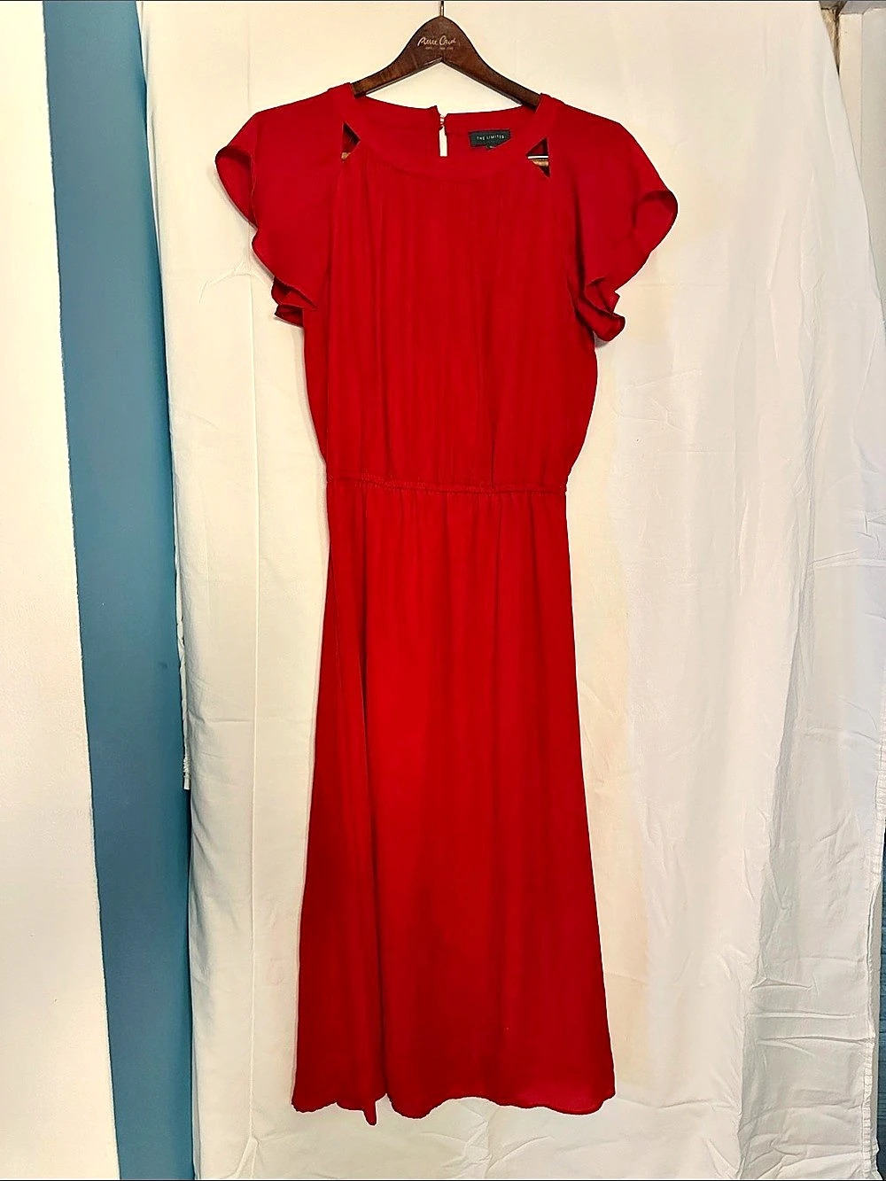 The Limited Red Maxi Dress